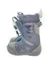 【中古】salomon◆スノーボードブーツ/25.5cm/BOA/BLK/411157【スポーツ】
