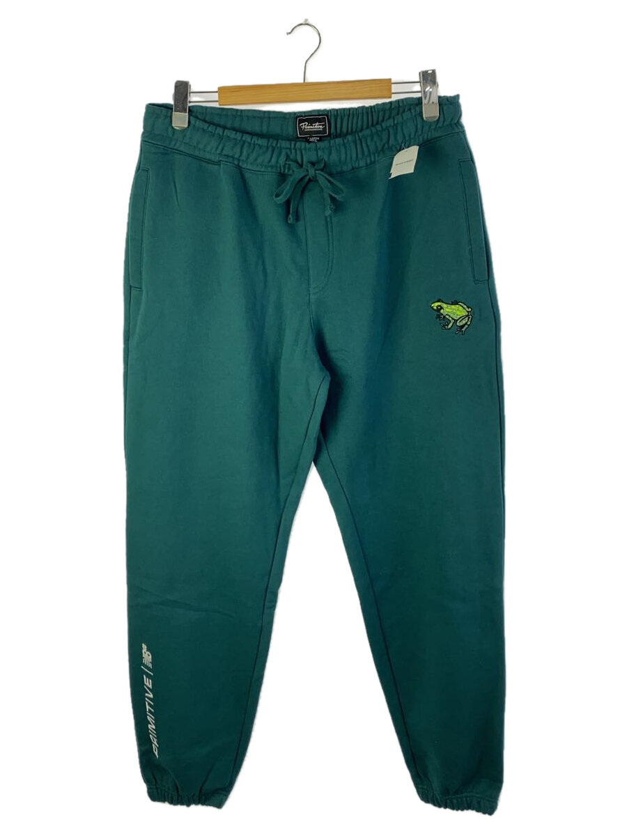 【中古】Primitive◆ストレートパンツ/XL/コットン/GRN/×New Balance/NUMERIC FLEECE PANT//【メンズウェア】
