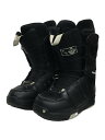 【中古】BURTON◆スノーボードブーツ/25cm/BLK//【スポーツ】