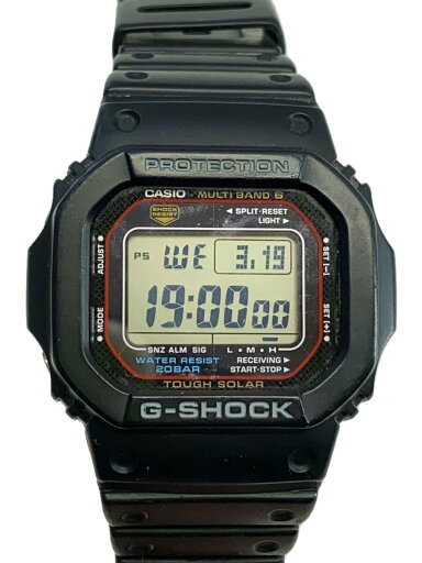 【中古】CASIO◆ソーラー腕時計_G-SHOCK/デジタル/ラバー/BLK/BLK【服飾雑貨他】 【中古】CASIO◆ソーラー腕時計_G-SHOCK/デジタル/ラバー/BLK/BLK【服飾雑貨他】