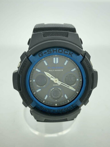 【中古】CASIO◆ソーラー腕時計・G-SHOCK/デジアナ/BLK【服飾雑貨他】 【中古】CASIO◆ソーラー腕時計・G-SHOCK/デジアナ/BLK【服飾雑貨他】