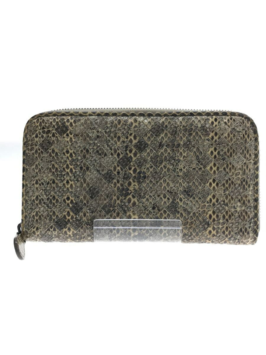 【中古】BOTTEGA VENETA◆パイソン/ラウ