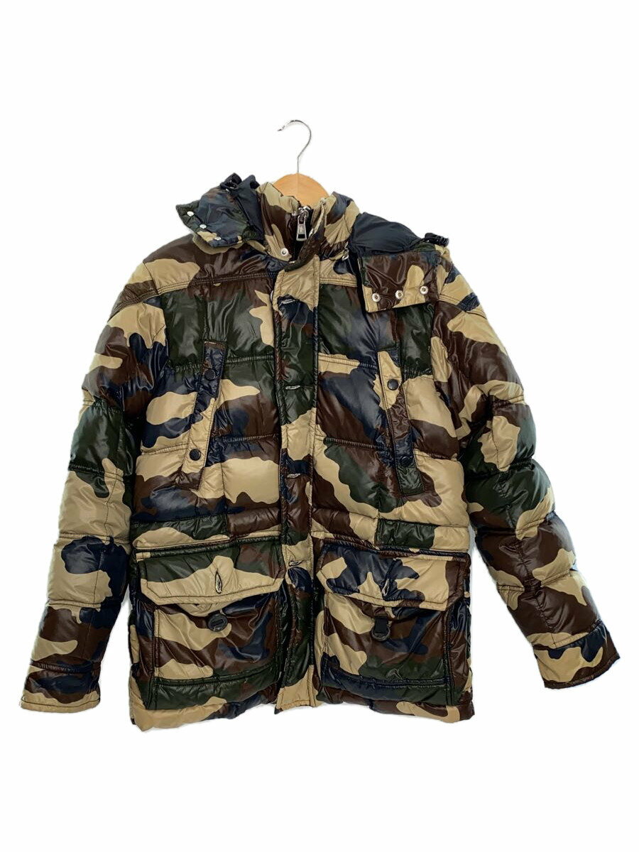 【中古】MONCLER◆ダウンジャケット/1/ナイロン/マルチカラー/カモフラ/Z6HJ427【メンズウェア】の商品画像