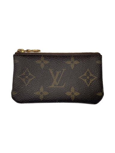 【中古】LOUIS VUITTON◆ポシェット・クレ_モノグラム・キャンバス_BRW/PVC/BRW/総柄/レディース【服飾雑貨他】 【中古】LOUIS VUITTON◆ポシェット・クレ_モノグラム・キャンバス_BRW/PVC/BRW/総柄/レディース【服飾雑貨他】