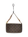 【中古】LOUIS VUITTON◆1)ポシェット・アクセソワール_モノグラム・キャンバス_BRW/PVC/BRW【バッグ】(4)