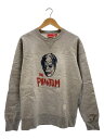 【中古】Supreme◆スウェット/L/コットン/GRY【メンズウェア】(4)