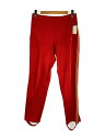 【中古】adidas◆スポーツウェアー/--/RED/BIO-FIX/デサント社製/VINTAGE/トラックパンツ【スポーツ】