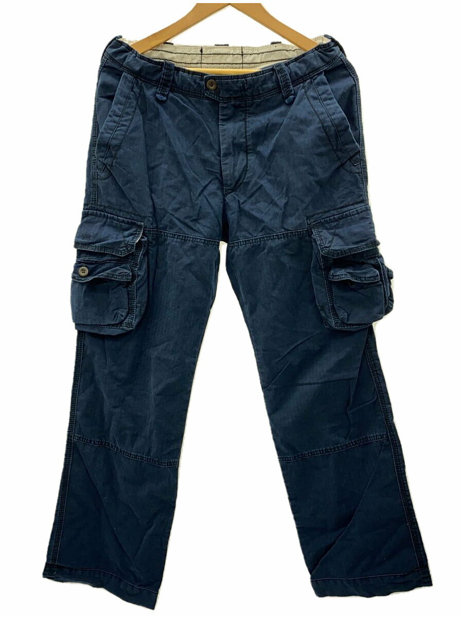 【中古】POLO RALPH LAUREN◆カーゴパンツ/33/コットン/NVY/MNBLBTMM4A00023【メンズウェア】