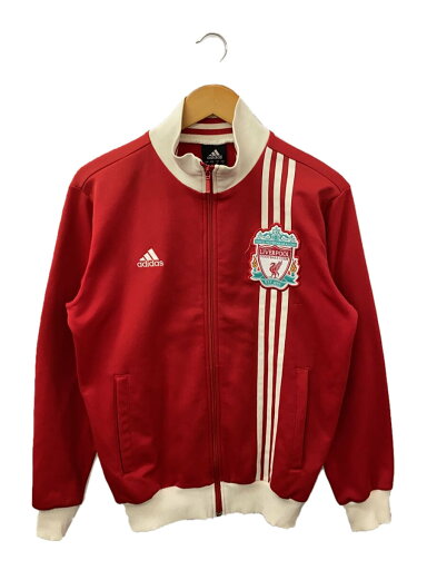 【中古】adidas◆ジャージ/M/ポリエステル/RED/【メンズウェア】 【中古】adidas◆ジャージ/M/ポリエステル/RED/【メンズウェア】