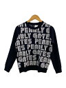 【中古】PEARLY GATES◆ニット/0/ポリエステル/NVY/総柄/055-2170208【レディースウェア】