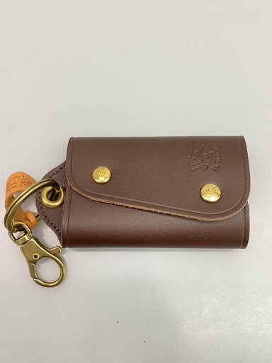 【中古】IL BISONTE◆キーケース/レザー/BRW/レディース【服飾雑貨他】 【中古】IL BISONTE◆キーケース/レザー/BRW/レディース【服飾雑貨他】