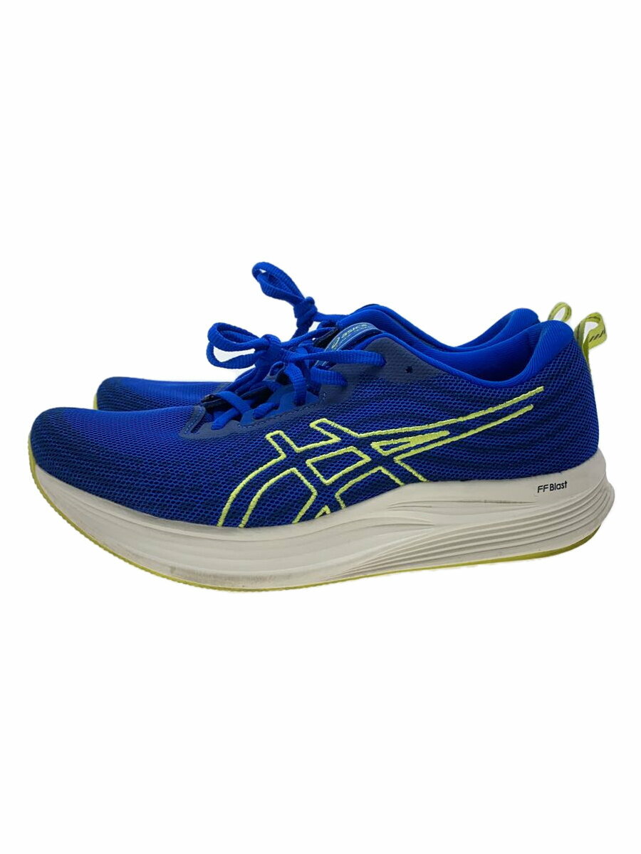 【中古】ASICS◆ローカットスニーカー/25.5cm/BLU/1011B613/エボライトスピード【シューズ】