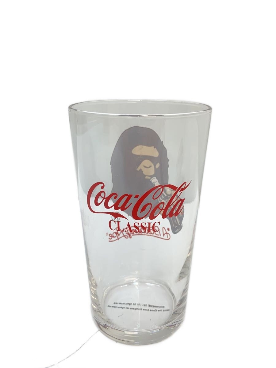 【中古】A BATHING APE◆グラス/CocaCola Glass【キッチン用品】