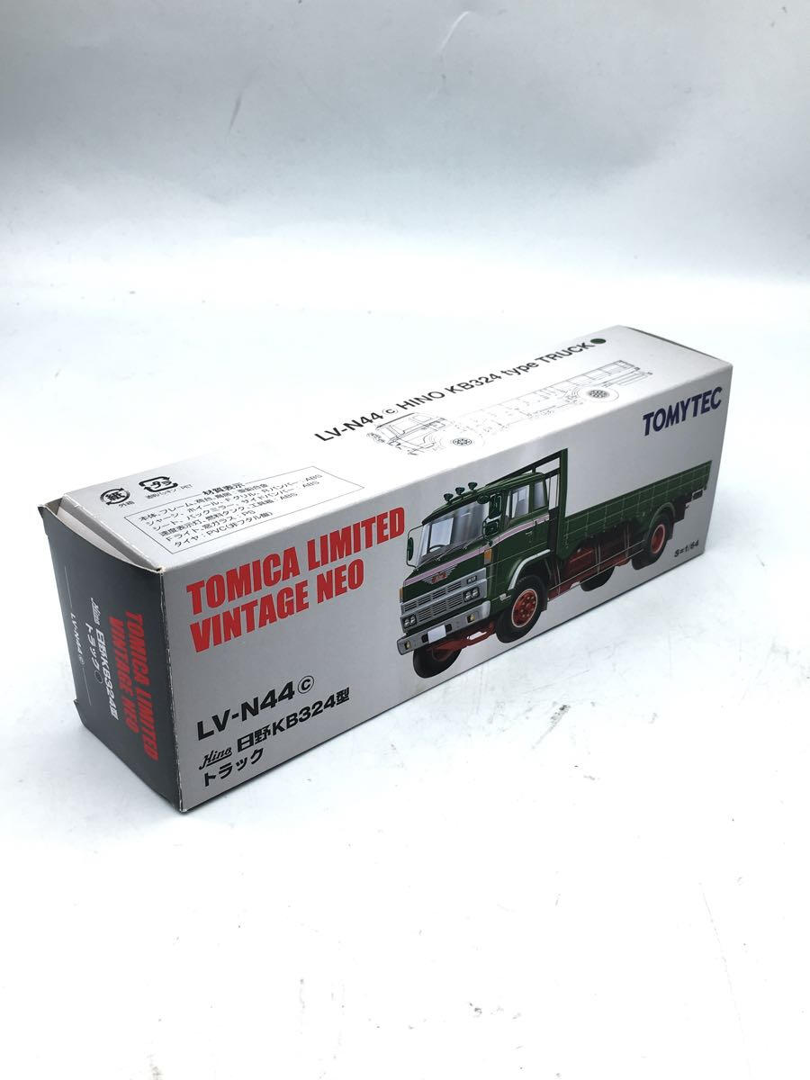 【中古】TOMYTEC◆TOMICA/LIMITED VINTAGE/LV-N44C/日野KB324型トラック(グリーン)【ホビー】