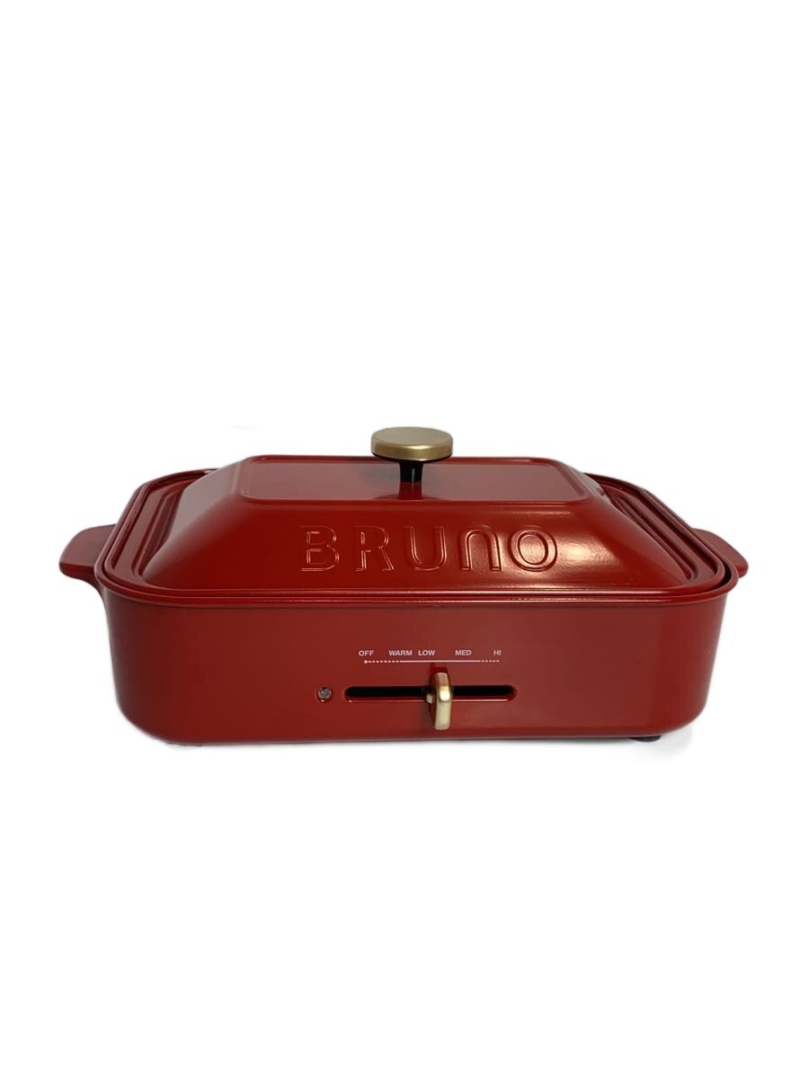 【中古】BRUNO◆ホットプレート BOE021-RD【家電・ビジュアル・オーディオ】
