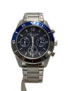 【中古】COACH◆クォーツ腕時計/アナログ/ステンレス/SLV/コール ウォッチ・44MM【服飾雑貨他】
