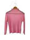 【中古】PLEATS PLEASE ISSEY MIYAKE◆長袖カットソー/3/ポリエステル/ピンク/PP51-FK341【レディースウェア】