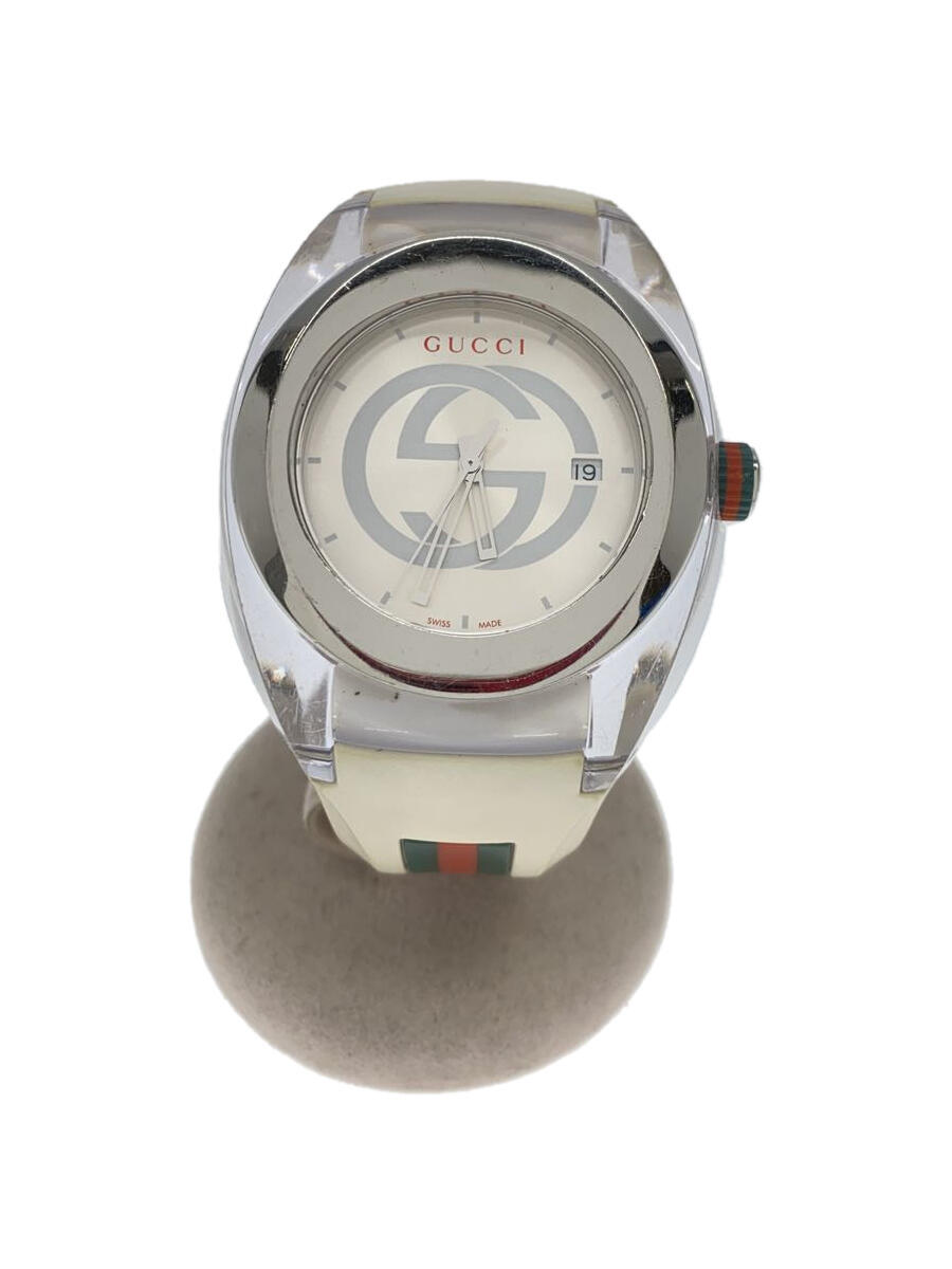 【中古】GUCCI◆クォーツ腕時計/アナ