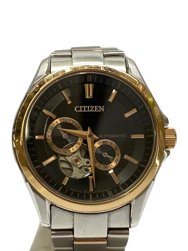 【中古】CITIZEN◆自動巻腕時計/アナログ/ステンレス/SLV/SLV/シルバー【服飾雑貨他】 【中古】CITIZEN◆自動巻腕時計/アナログ/ステンレス/SLV/SLV/シルバー【服飾雑貨他】