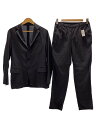 【中古】TEATORA◆虫食い有/セットアップ/Device JKT IT×Wallet Pants IT/48/ウール/GRY【メンズウェア】