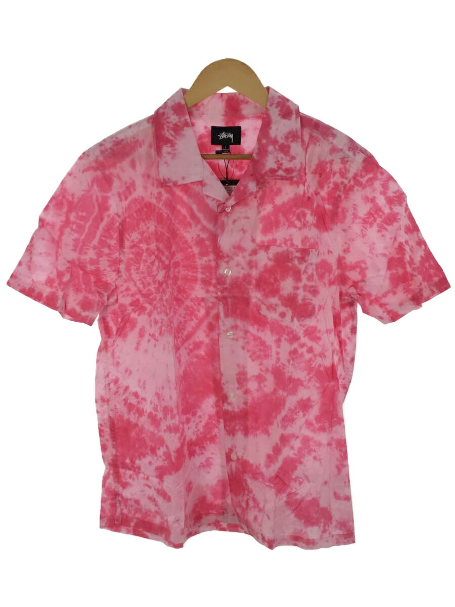 【中古】STUSSY◆TIE DYE SHIRT/半袖シャ