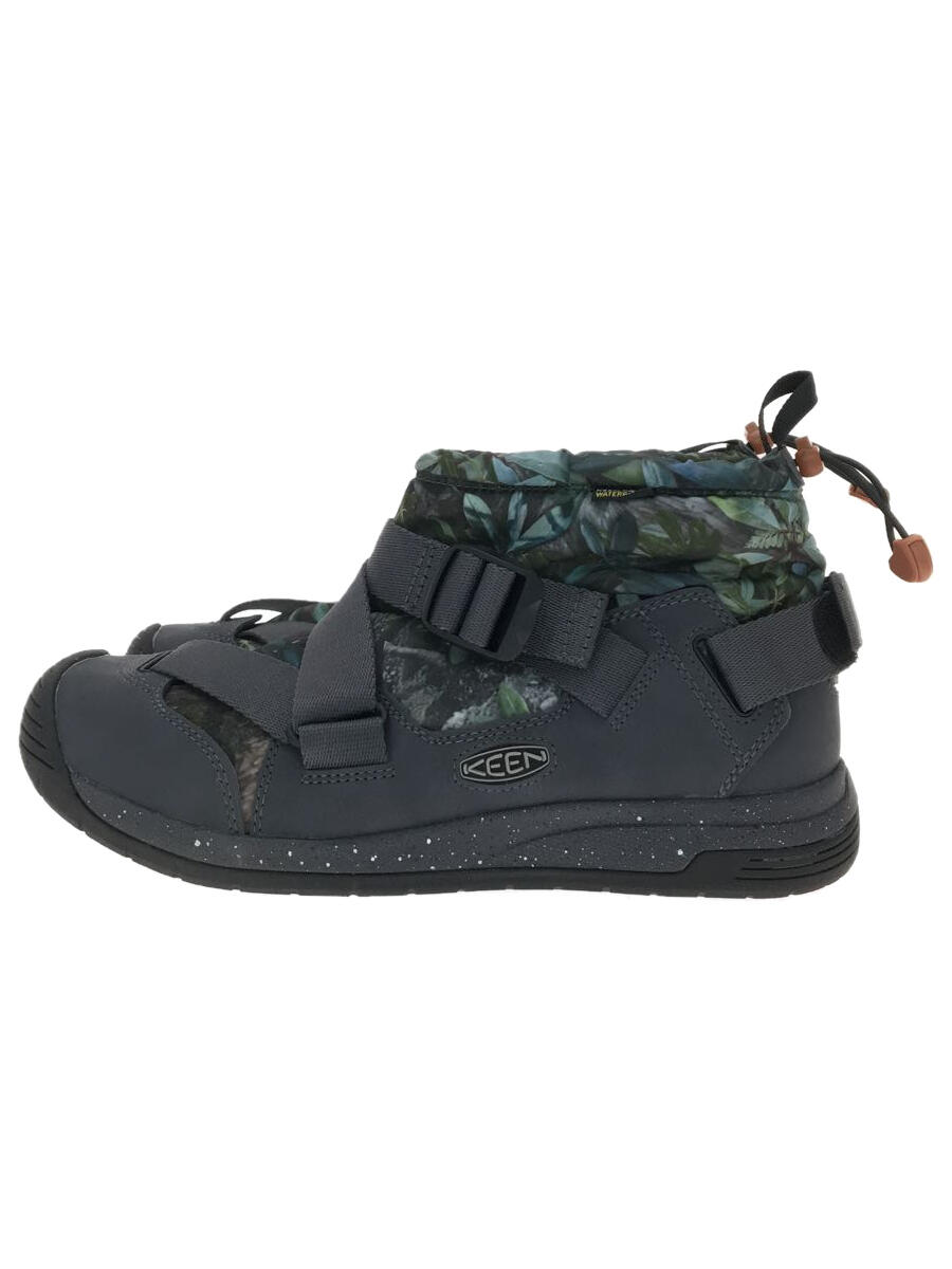 【中古】KEEN◆レインブーツ/ウォータープルーフ/26cm/GRY/1026613//【シューズ】