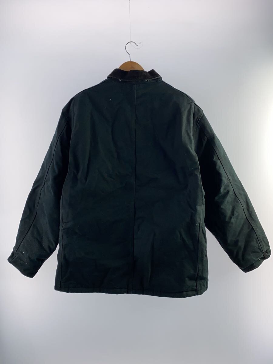 【中古】Carhartt◆ジャケット/44/コットン/BLK/トラディショナルコート/カバーオール/USA製/メキシコ【メンズウェア】