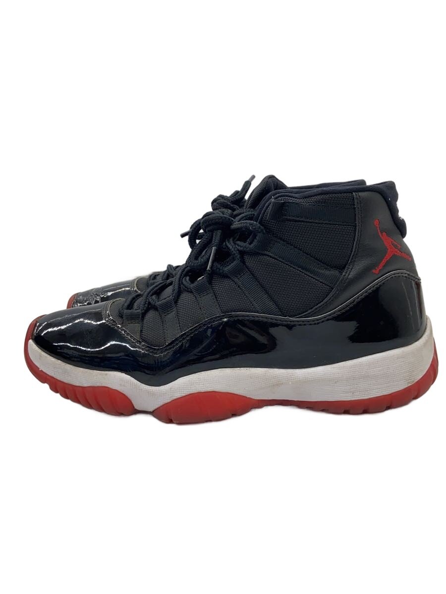 NIKE◆AIR JORDAN 11 RETRO/エアジョーダン11レトロ/ブラック/378037-061/27cm/BLK//