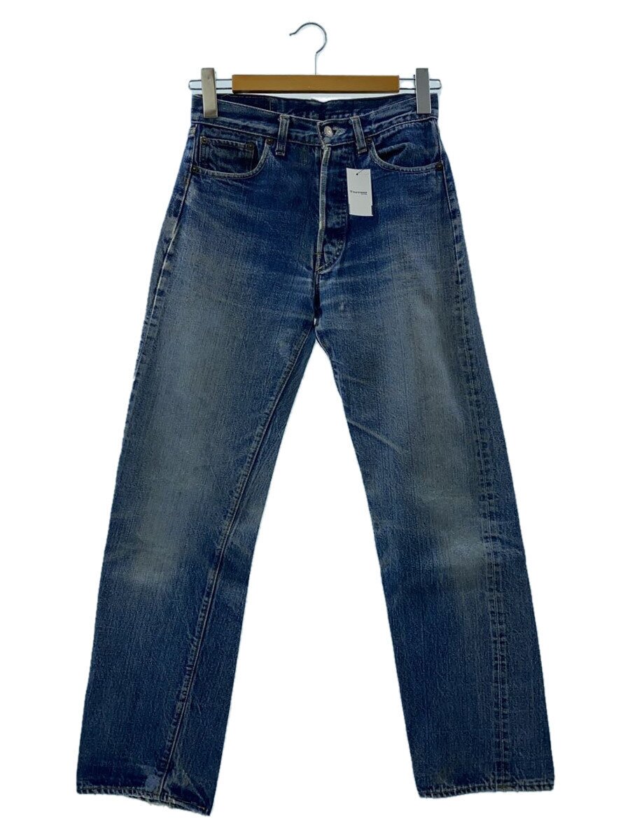 【中古】Levi’s◆60s/501/ボトム//BIGE/デニム/平行ステッチ/足長R/ヴィンテージ【メンズウェア】