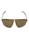 【中古】GUCCI◆サングラス/ハーフリム/GLD/BRW/メンズ/G...(4)
