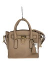 【中古】MICHAEL KORS◆ショルダーバッグ/--/BEG【バッグ】