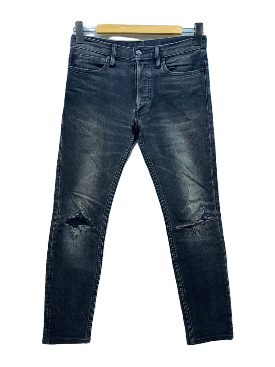 【中古】MINEDENIM◆スキニーパンツ/6/デニム/ブラック/1708-1005-95-292【メンズウェア】