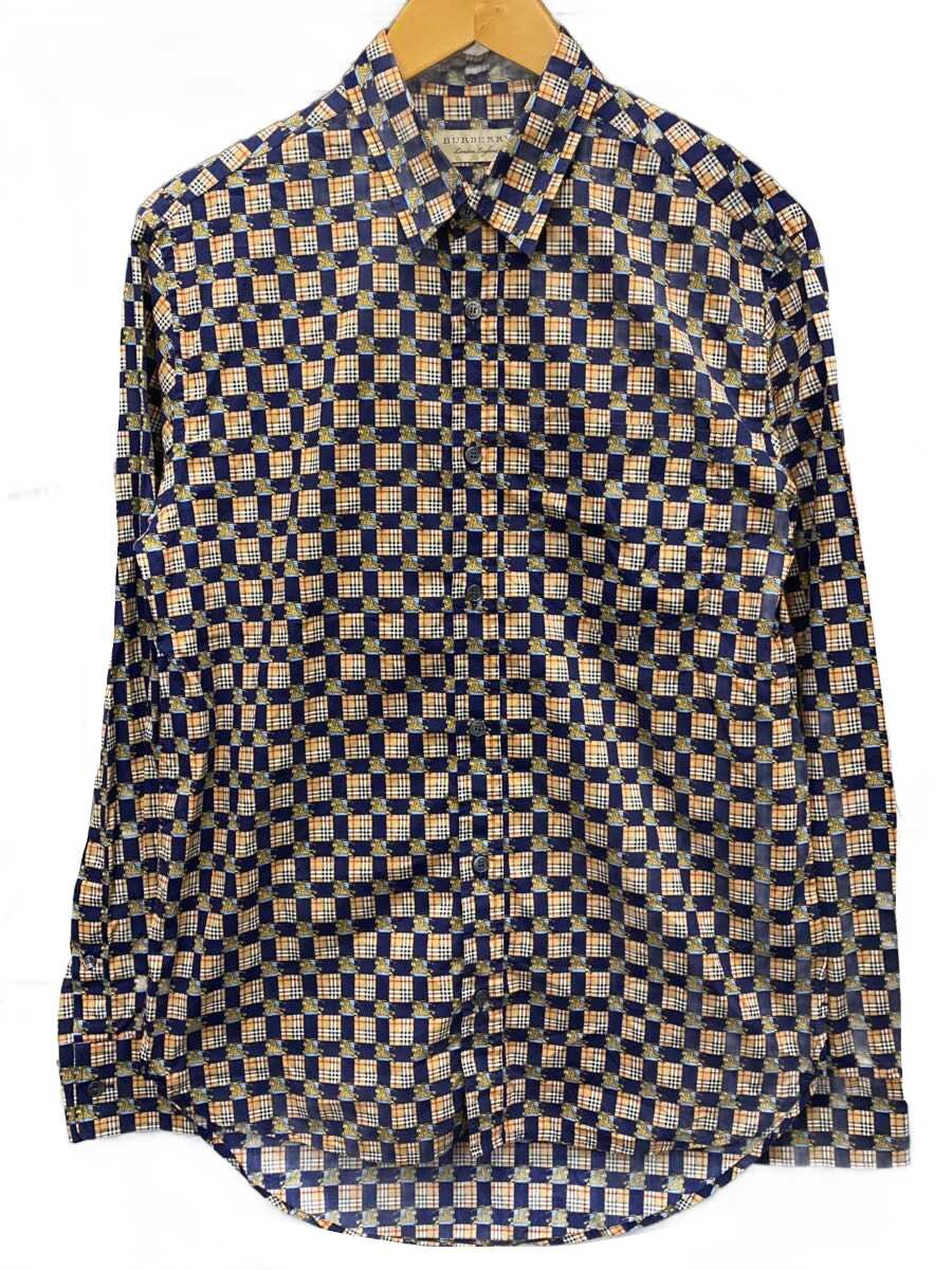中古 BURBERRY 長袖シャツ M コットン NVY チェック 8001129 メンズウェア jumblestore-37838379 2nd STREET 楽天市場店 パッケージ画像
