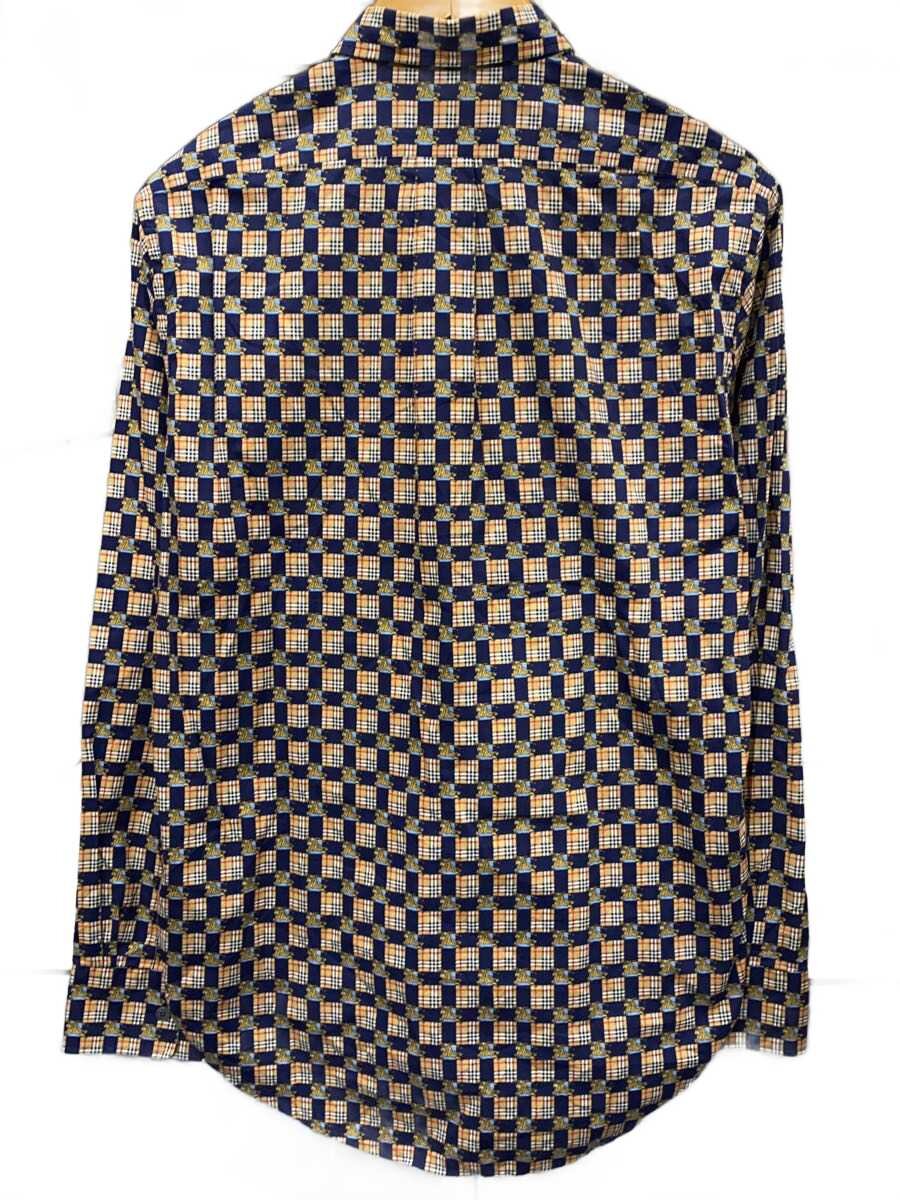 中古 BURBERRY 長袖シャツ M コットン NVY チェック 8001129 メンズウェア jumblestore-37838379 2nd STREET 楽天市場店 サンプル画像2