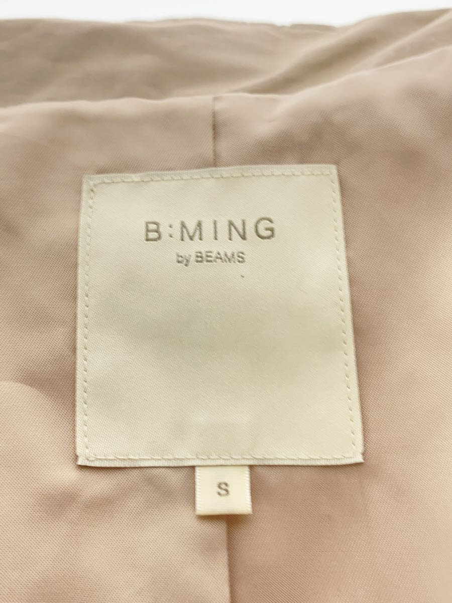 【中古】B:MING by BEAMS◆スタンドロングコート/コート/S/コットン/BEG/93-19-0340-462【レディースウェア】 3