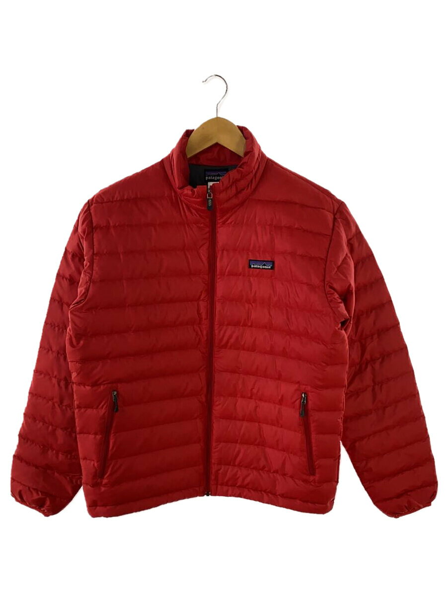【中古】patagonia◆ダウンジャケット/S/--/RED/84673//【メンズウェア】