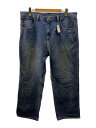 【中古】ROCAWEAR◆ボトム/42/デニム/IDG/無地/バギーパンツ【メンズウェア】