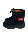 【中古】THE NORTH FACE◆NUPTSE BOOTIE WP V MIL/ヌプシ/ブーツ/26cm/ブラック/NF51681【シューズ】