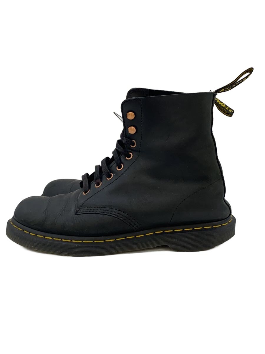 【中古】Dr.Martens◆8ホール/ブーツ/UK9/BLK/レザー【シューズ】