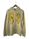 【中古】HUF◆パーカー/M/コットン/CRM/pf00617//【メンズウェア】(4)
