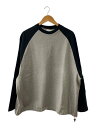 【中古】IS-NESS◆BALLOON RAGLAN LONG SLEEVE T SHIRT/長袖Tシャツ/GRY/1006AWCST01//【メンズウェア】(4)