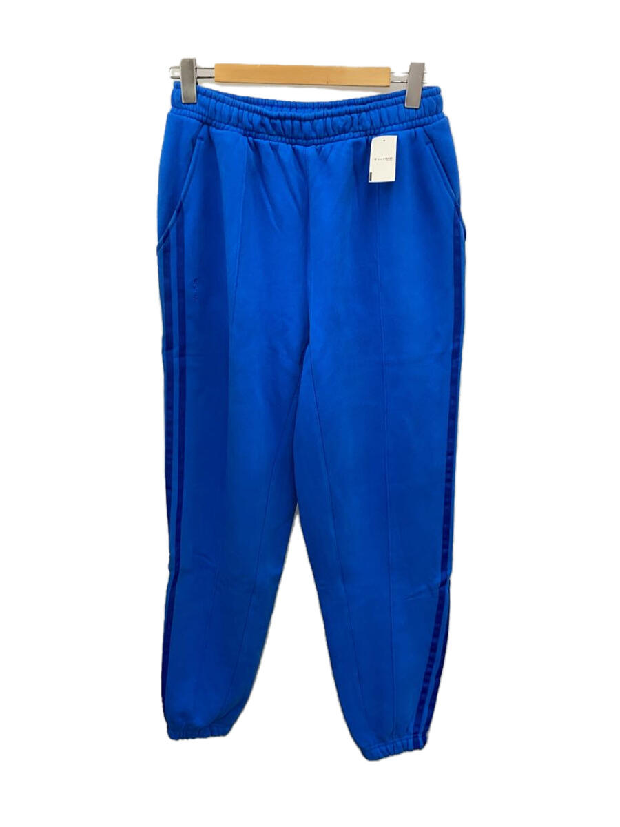 【中古】adidas◆French Terry Sweat Pant/IVE PARK/ボトム/M/コットン/BLU/H61692【メンズウェア】