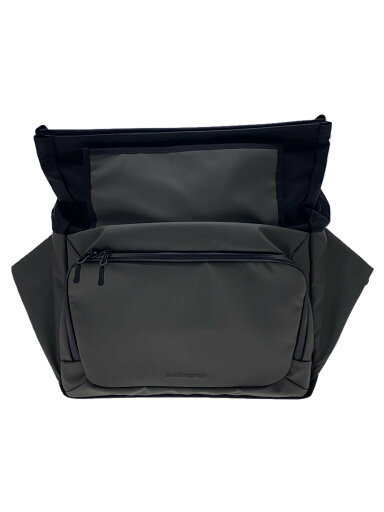 【中古】beruf baggage◆CORDURA/メッセンジャーバック/ショルダーバッグ/ポリエステル/GRY/無地【バッグ】 【中古】beruf baggage◆CORDURA/メッセンジャーバック/ショルダーバッグ/ポリエステル/GRY/無地【バッグ】
