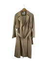 【中古】BALLSEY◆ウールギャバジン ガウンコート/36/ウール/BEG/11-08-01-08101【レディースウェア】(4)