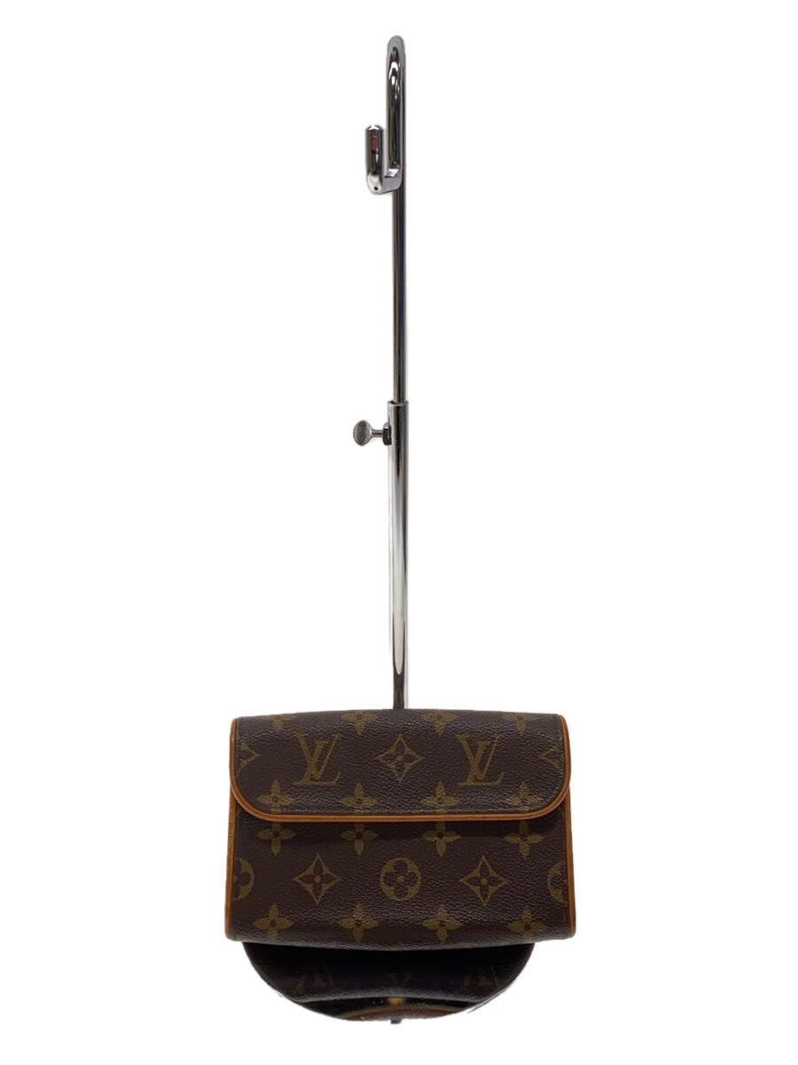【中古】LOUIS VUITTON◆ポシェット・フロランティーヌ_モノグラム・キャンバス_BRW/PVC/BRW//【バッグ】