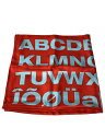 【中古】LASTFRAME◆スカーフ/シルク/RED/総柄/メンズ【服飾雑貨他】(4)