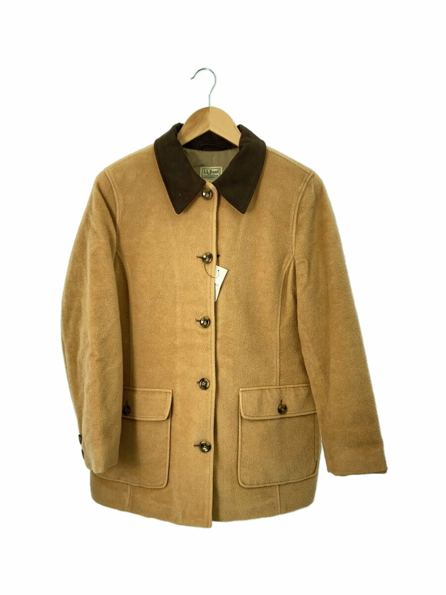 【中古】L.L.Bean◆コート/M/ウール/BEG【レディースウェア】
