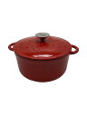 【中古】Meyer◆Enameled Cast Iron Casserole/ミッキーマウス/鍋/サイズ:20cm/DBV-CI20RD【キッチン用品】