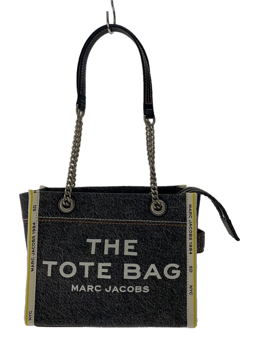 MARC JACOBS - 【中古】MARC JACOBS◆ハンドバッグ/デニム/GRY/2f4htt029h05【バッグ】