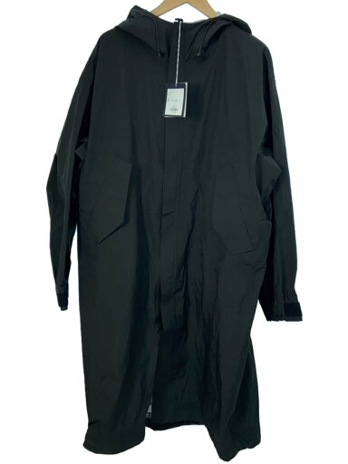 【中古】HUM VENT◆コート/2/ナイロン/BLK/無地【メンズウェア】 【中古】HUM VENT◆コート/2/ナイロン/BLK/無地【メンズウェア】